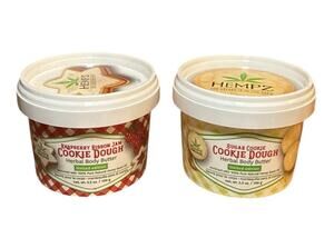 Hempz Body Butter Bake Shop Set Raspberry & Sugar Cookie Limited Edition Mini